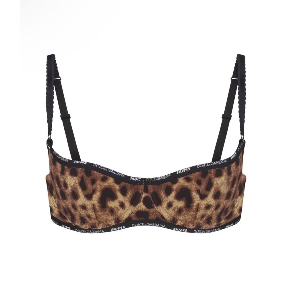 34C SKIMS x Dolce&Gabbana Cotton Rib Unlined Balconette